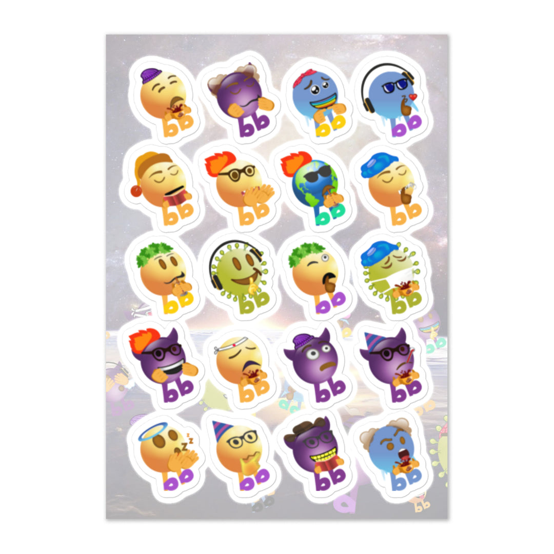 Megabb Buddy Stickers - Emojibb