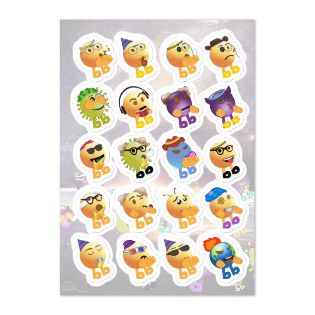 Megabb Buddy Stickers - Emojibb