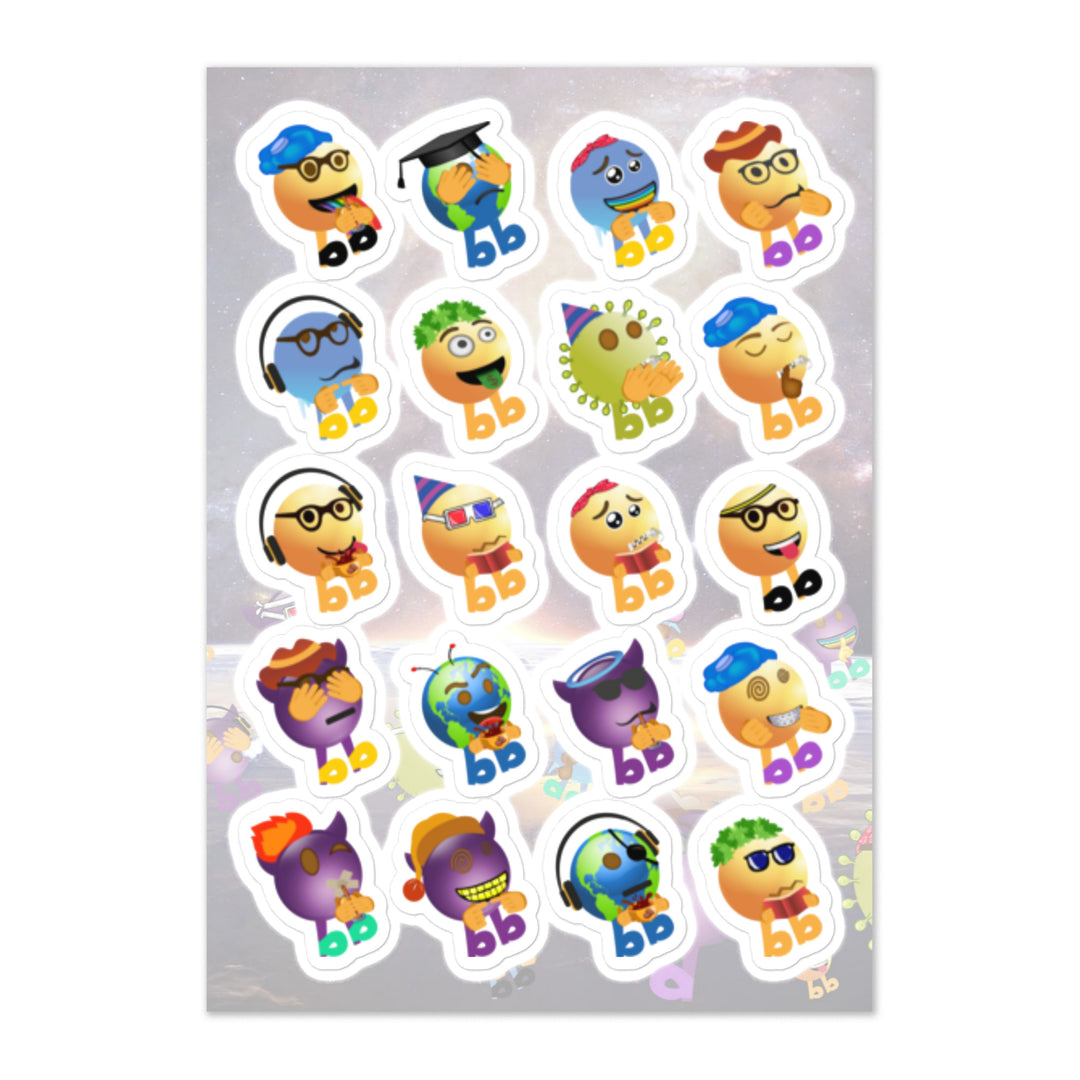 Megabb Buddy Stickers - Emojibb