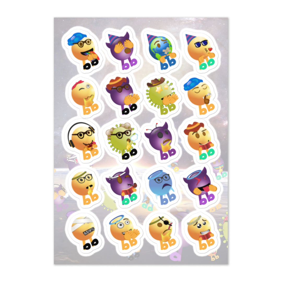 Megabb Buddy Stickers - Emojibb