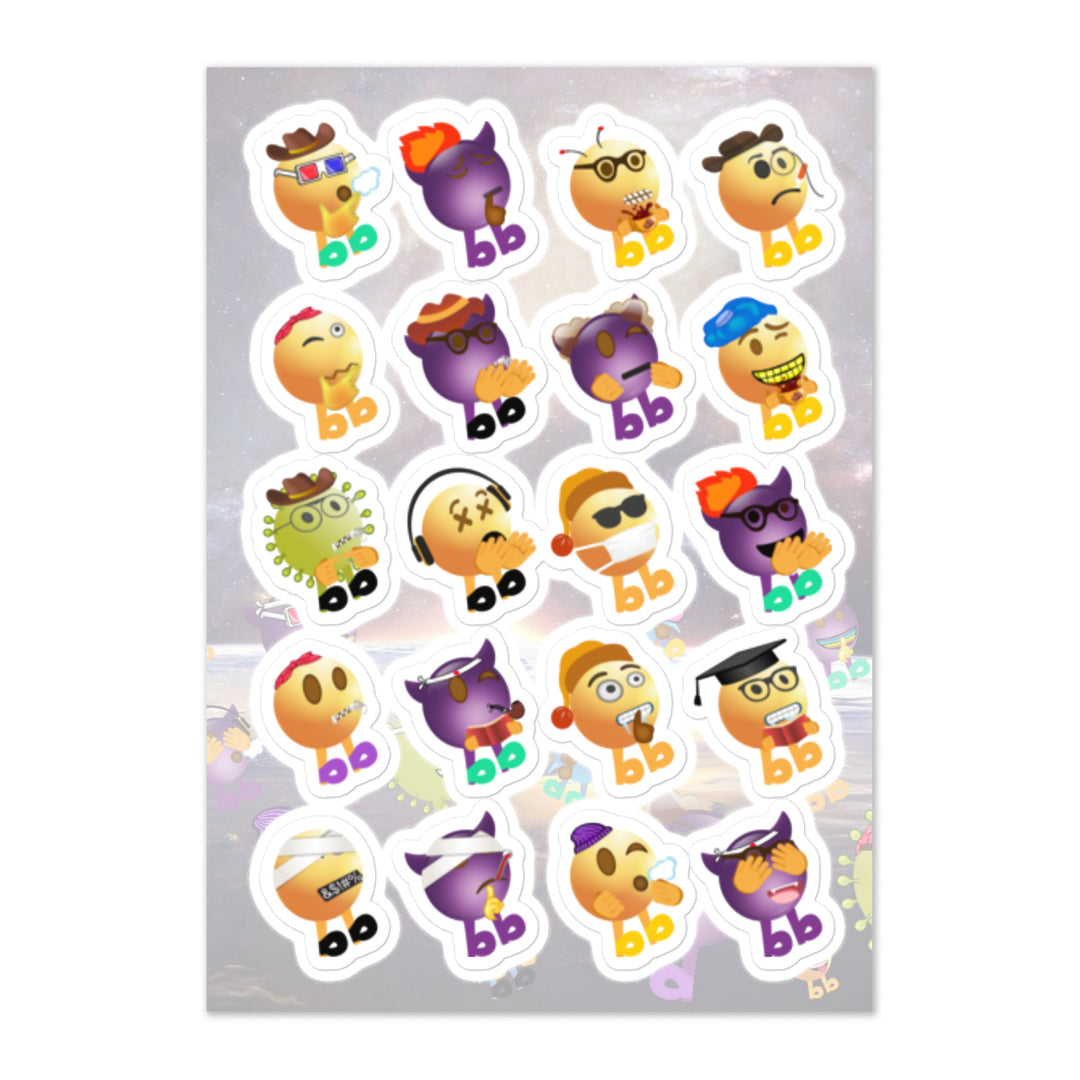 Megabb Buddy Stickers - Emojibb