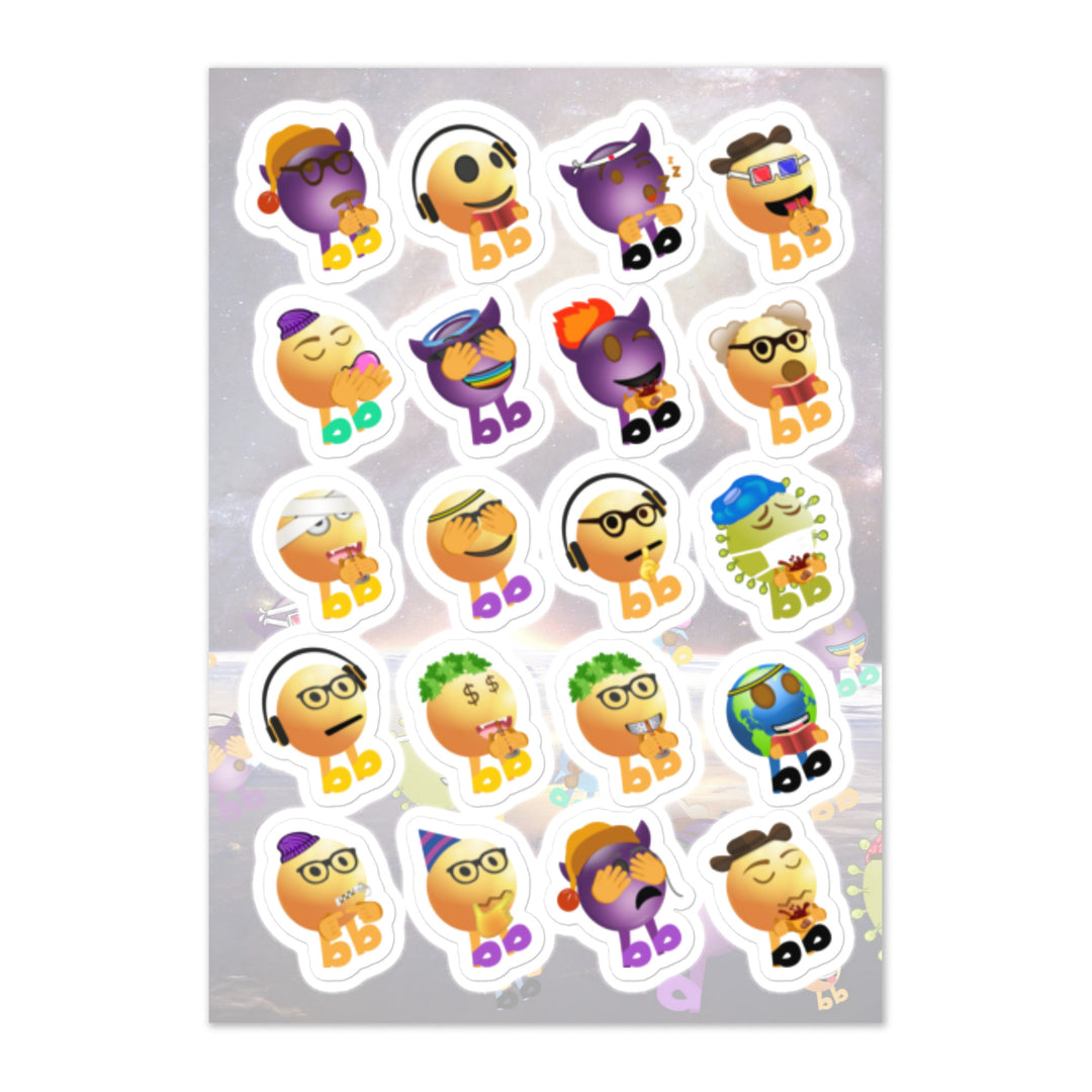 Megabb Buddy Stickers - Emojibb