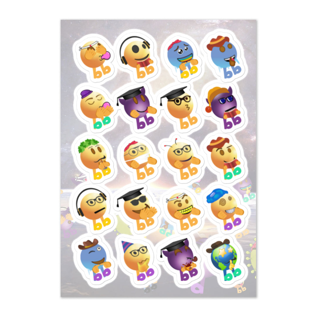 Megabb Buddy Stickers - Emojibb