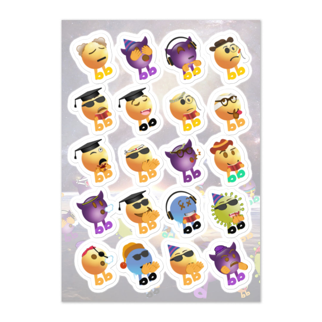 Megabb Buddy Stickers - Emojibb