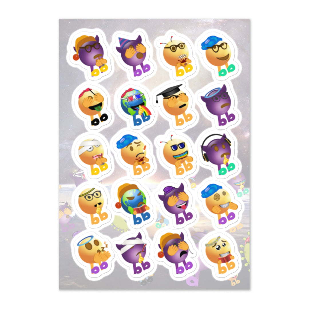 Megabb Buddy Stickers - Emojibb