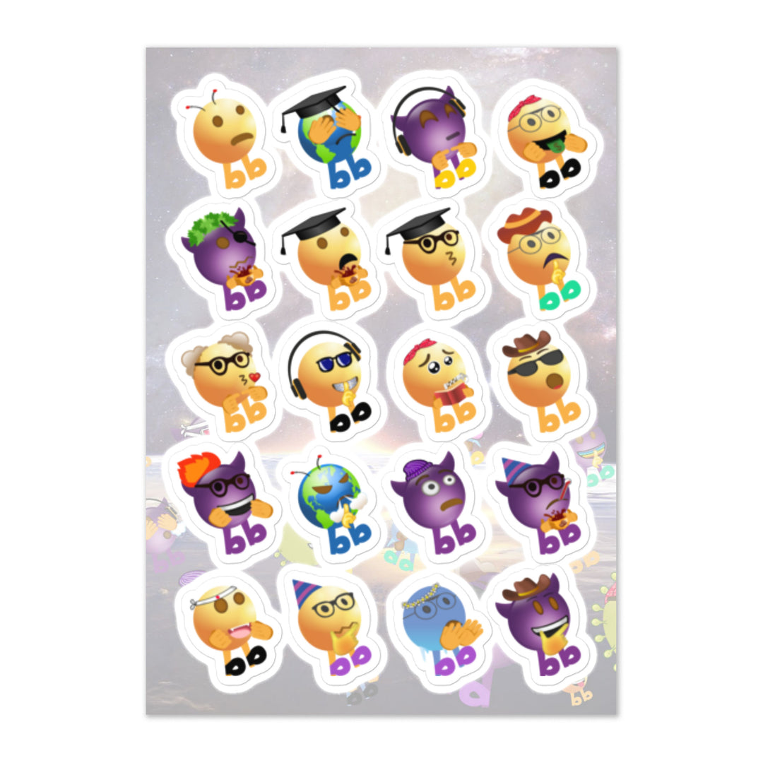 Megabb Buddy Stickers - Emojibb