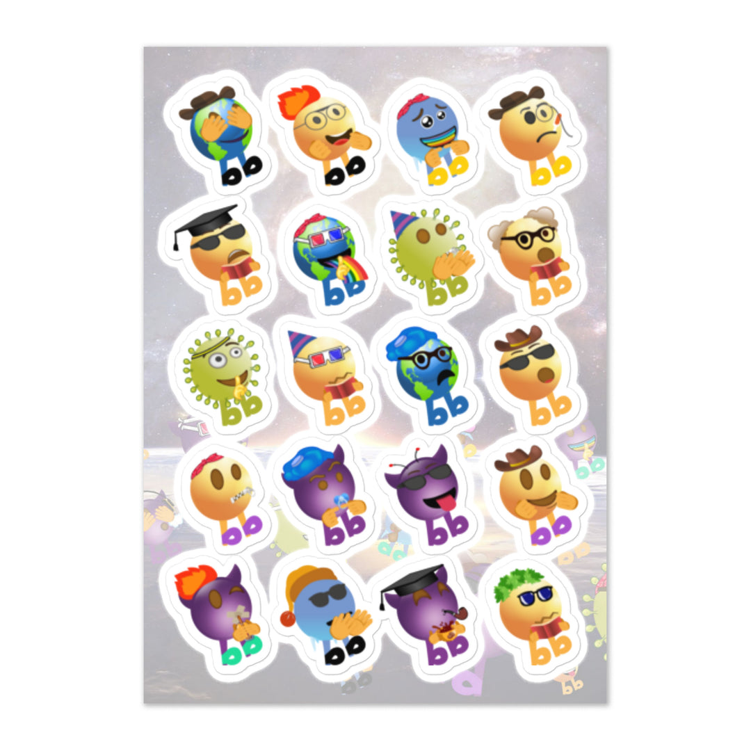 Megabb Buddy Stickers - Emojibb