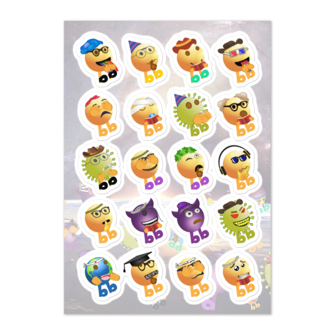 Megabb Buddy Stickers - Emojibb