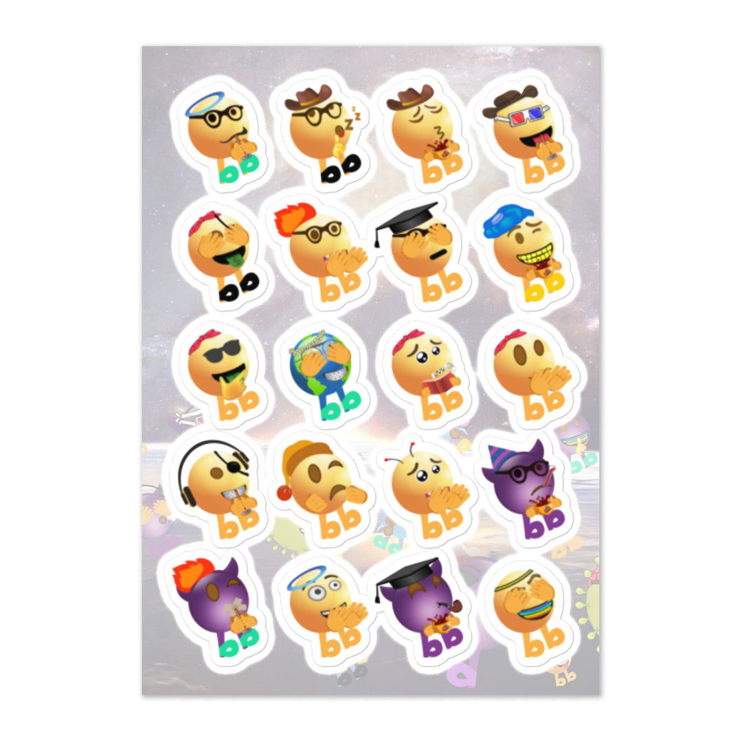 Megabb Buddy Stickers - Emojibb