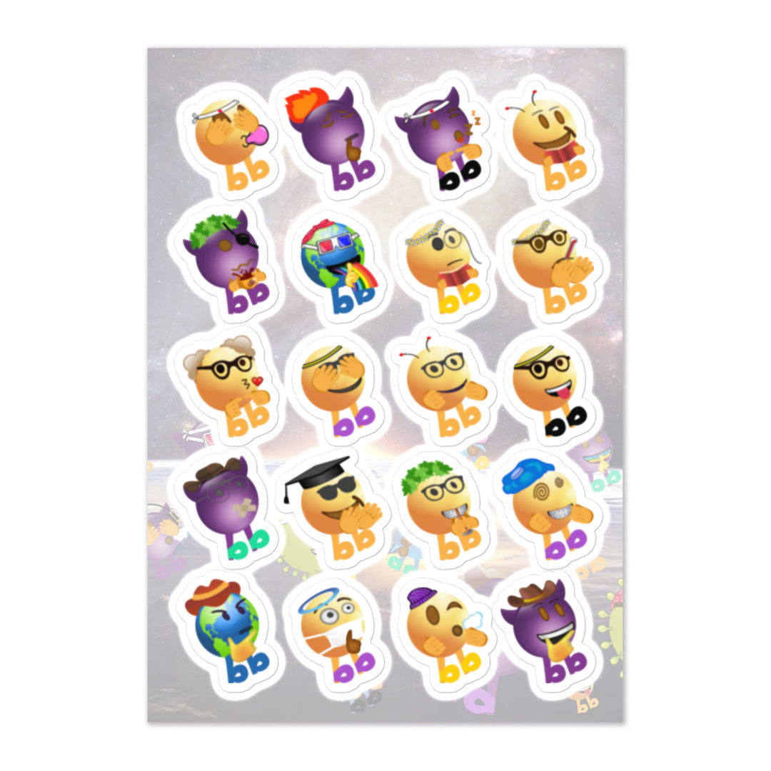 Megabb Buddy Stickers - Emojibb