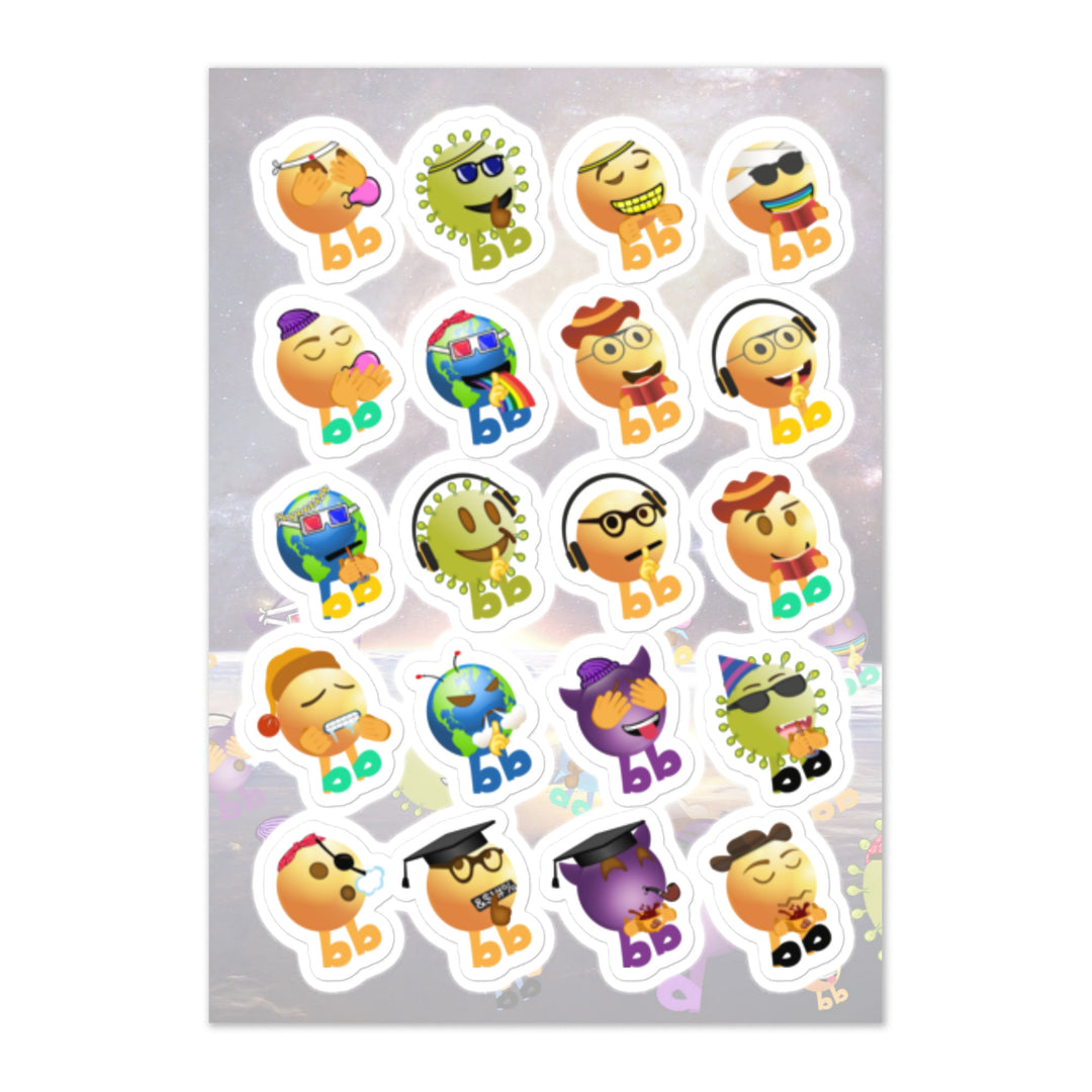 Megabb Buddy Stickers - Emojibb