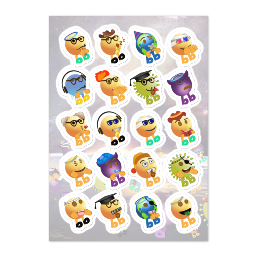 Megabb Buddy Stickers - Emojibb