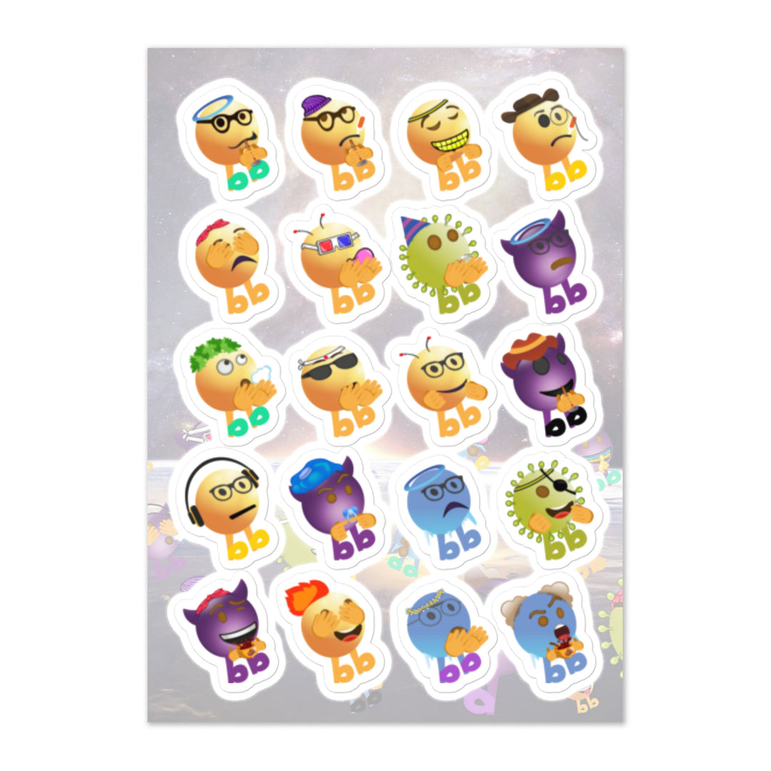 Megabb Buddy Stickers - Emojibb