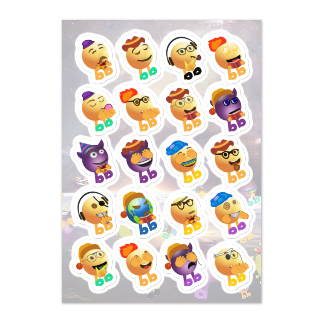 Megabb Buddy Stickers - Emojibb