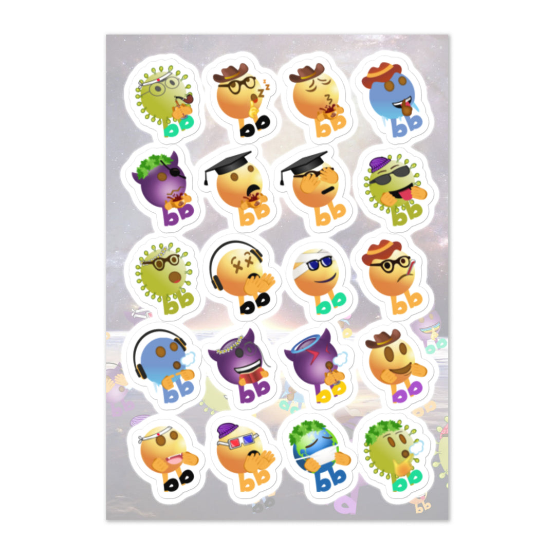 Megabb Buddy Stickers - Emojibb