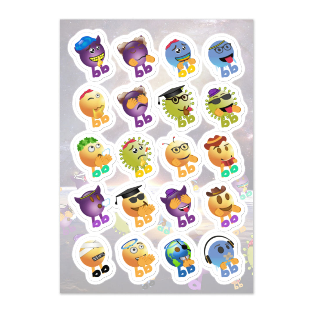 Megabb Buddy Stickers - Emojibb