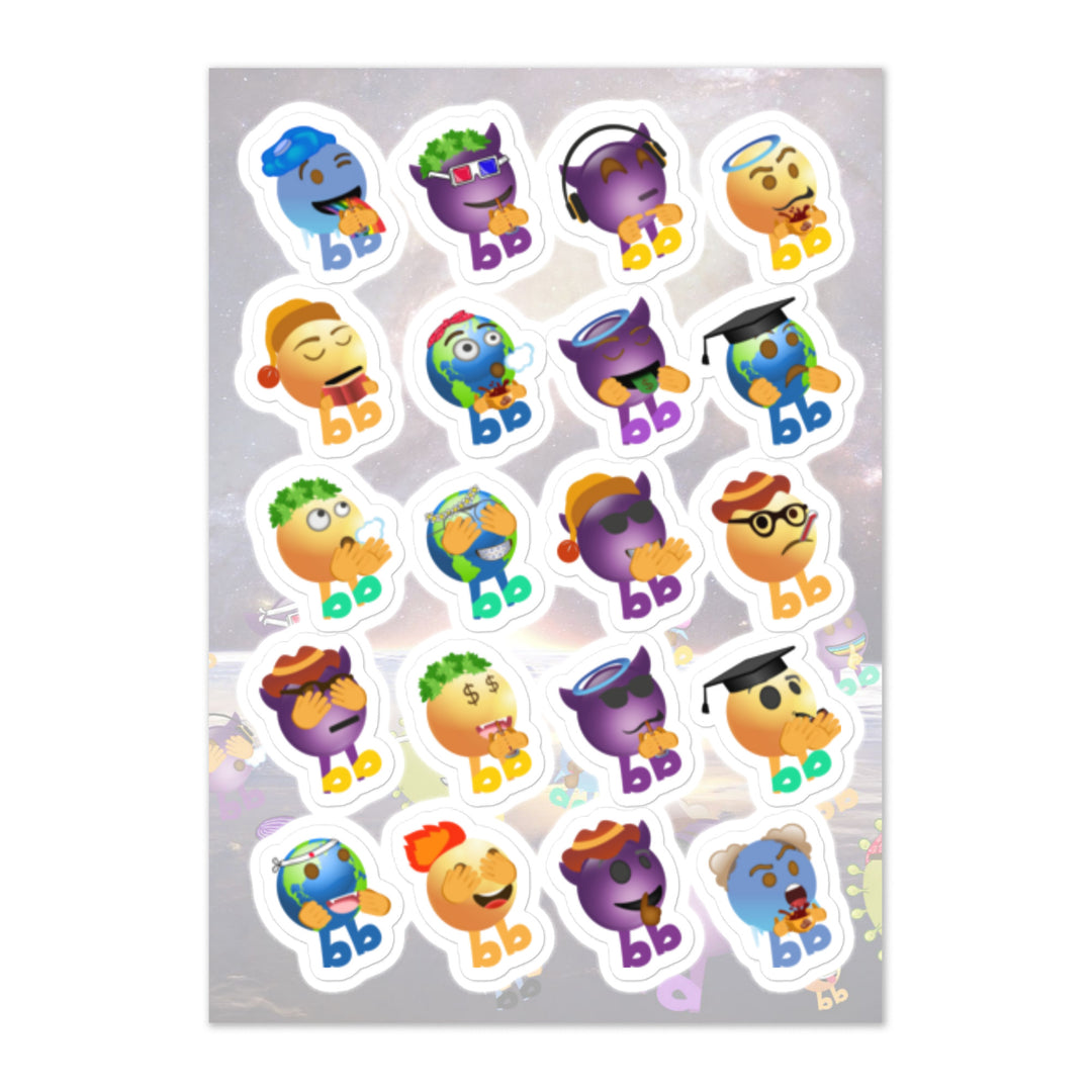 Megabb Buddy Stickers - Emojibb