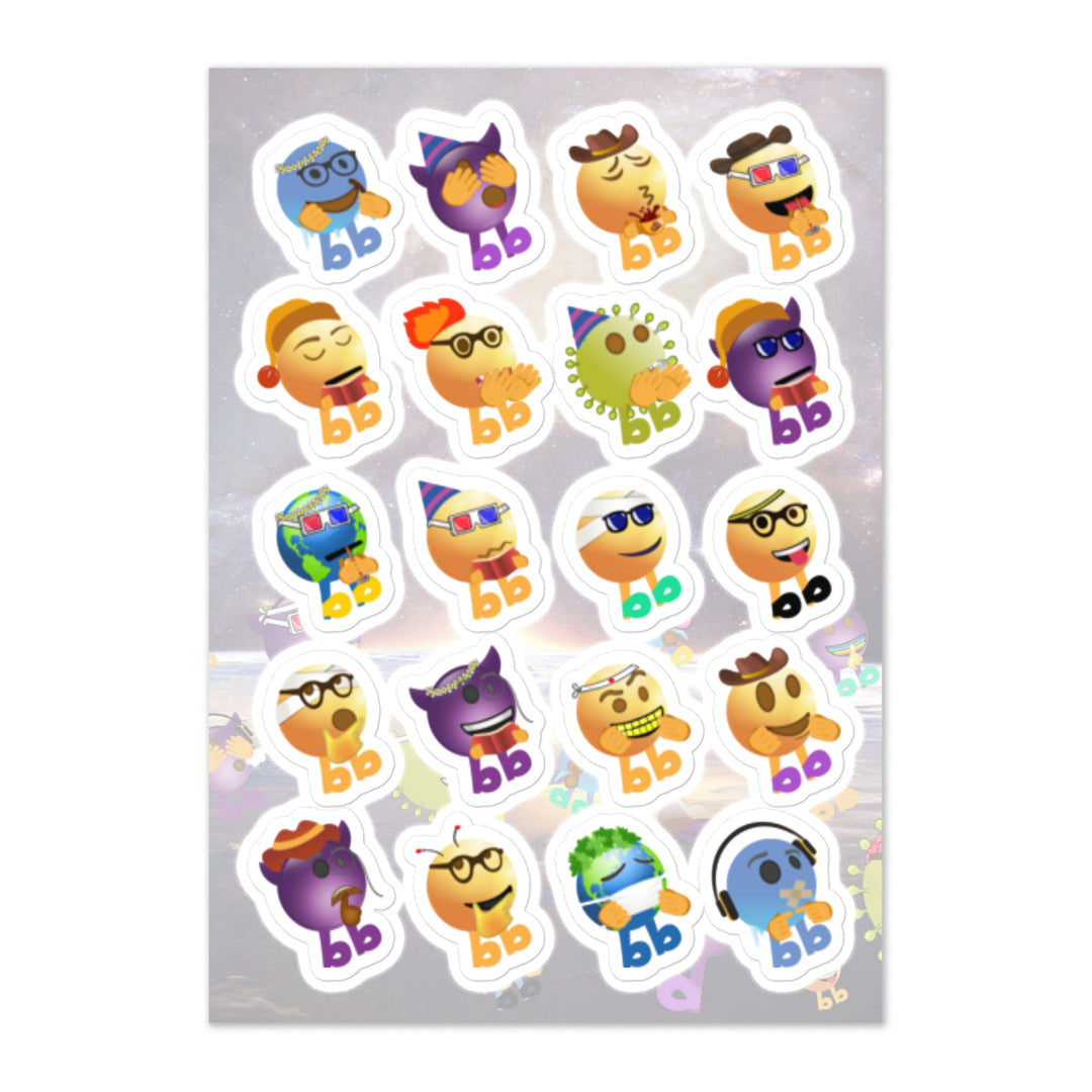 Megabb Buddy Stickers - Emojibb