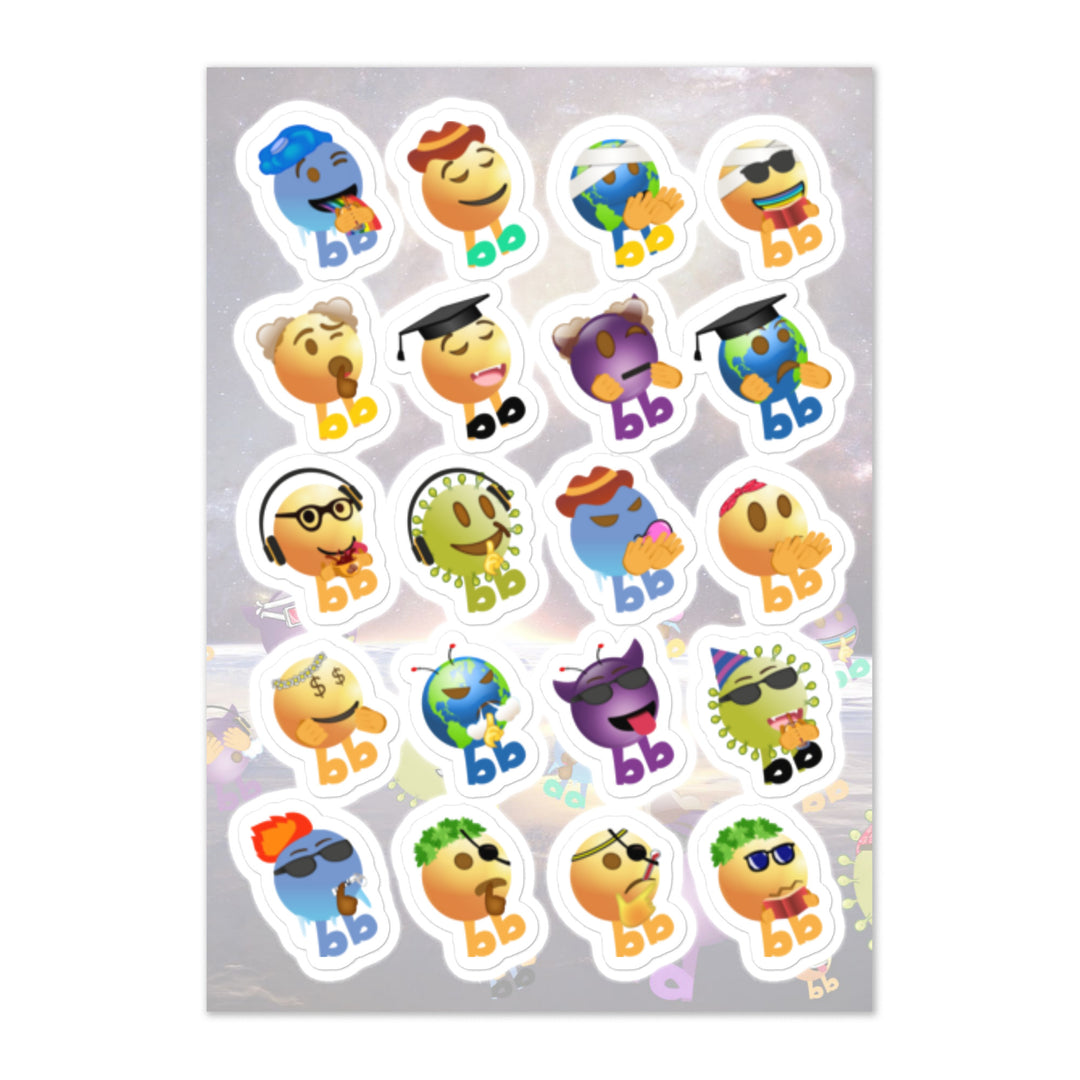 Megabb Buddy Stickers - Emojibb