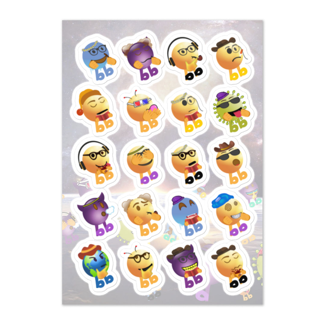 Megabb Buddy Stickers - Emojibb