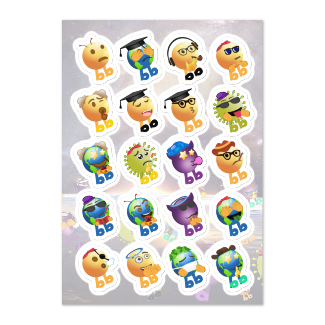 Megabb Buddy Stickers - Emojibb