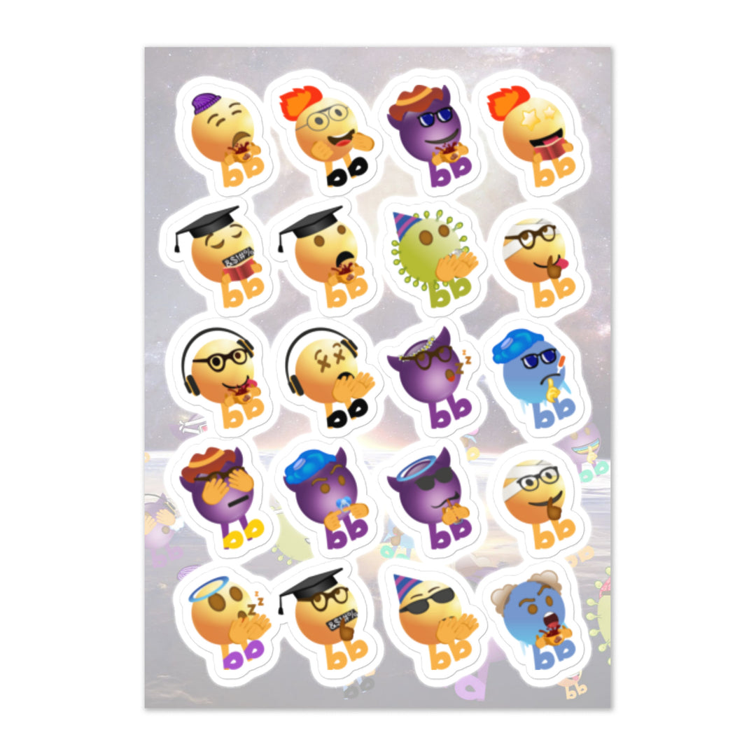 Megabb Buddy Stickers - Emojibb