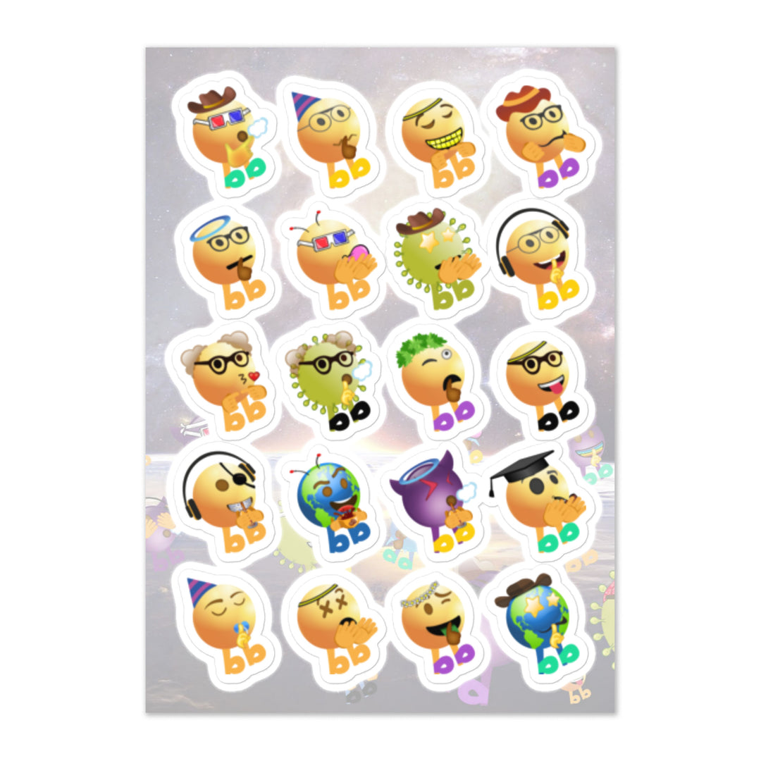 Megabb Buddy Stickers - Emojibb