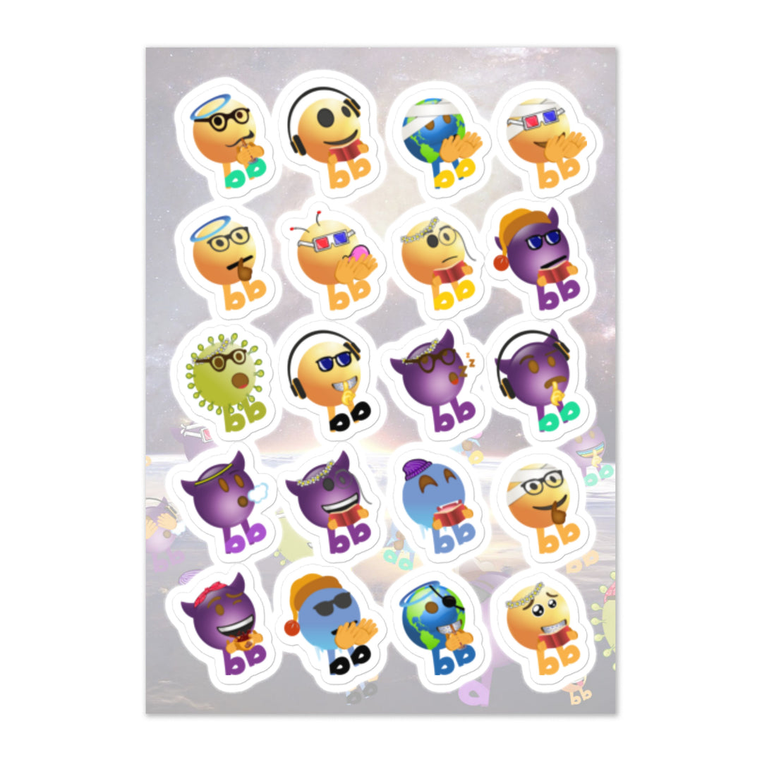 Megabb Buddy Stickers - Emojibb