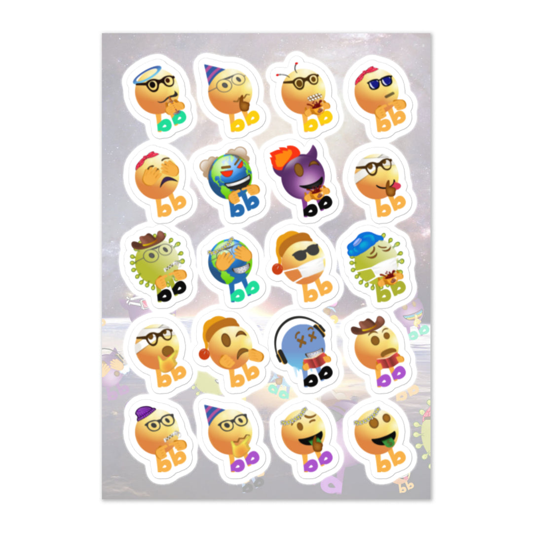 Megabb Buddy Stickers - Emojibb