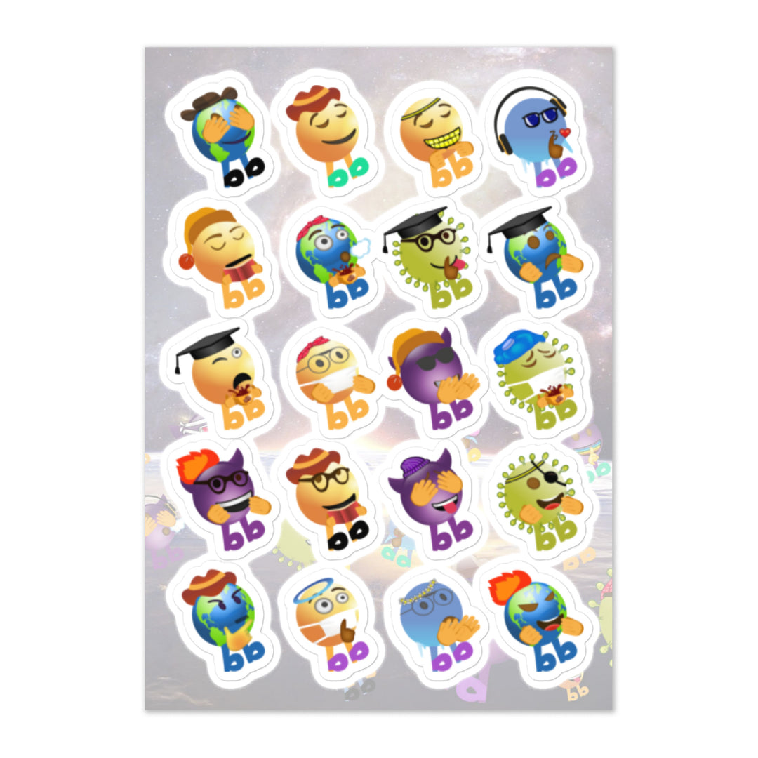 Megabb Buddy Stickers - Emojibb