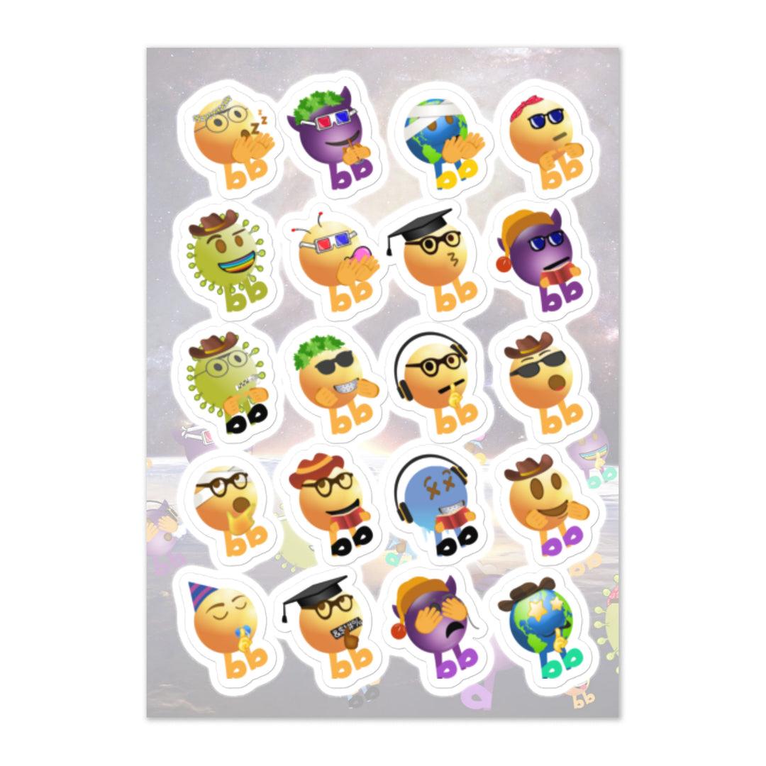 Megabb Buddy Stickers - Emojibb