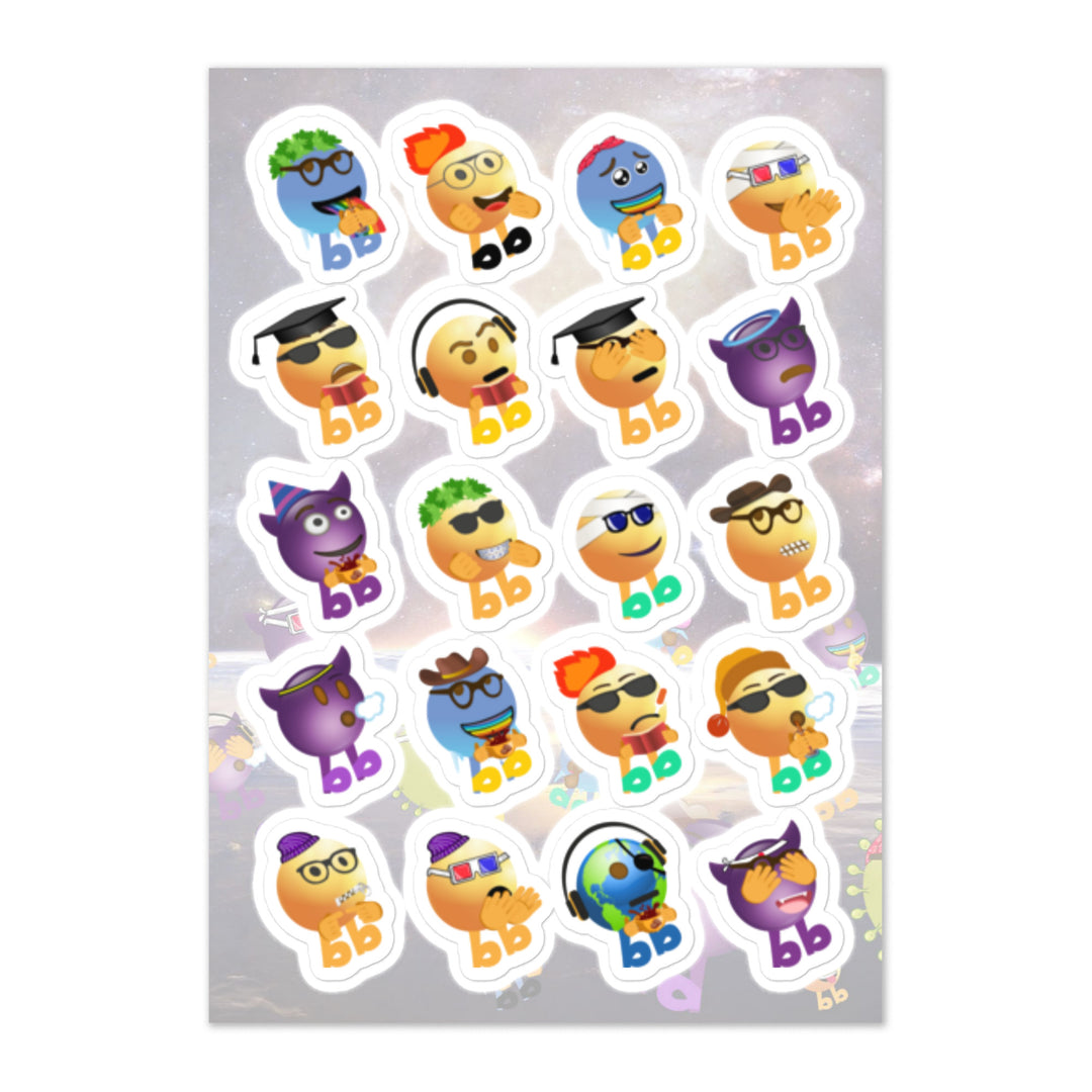 Megabb Buddy Stickers - Emojibb