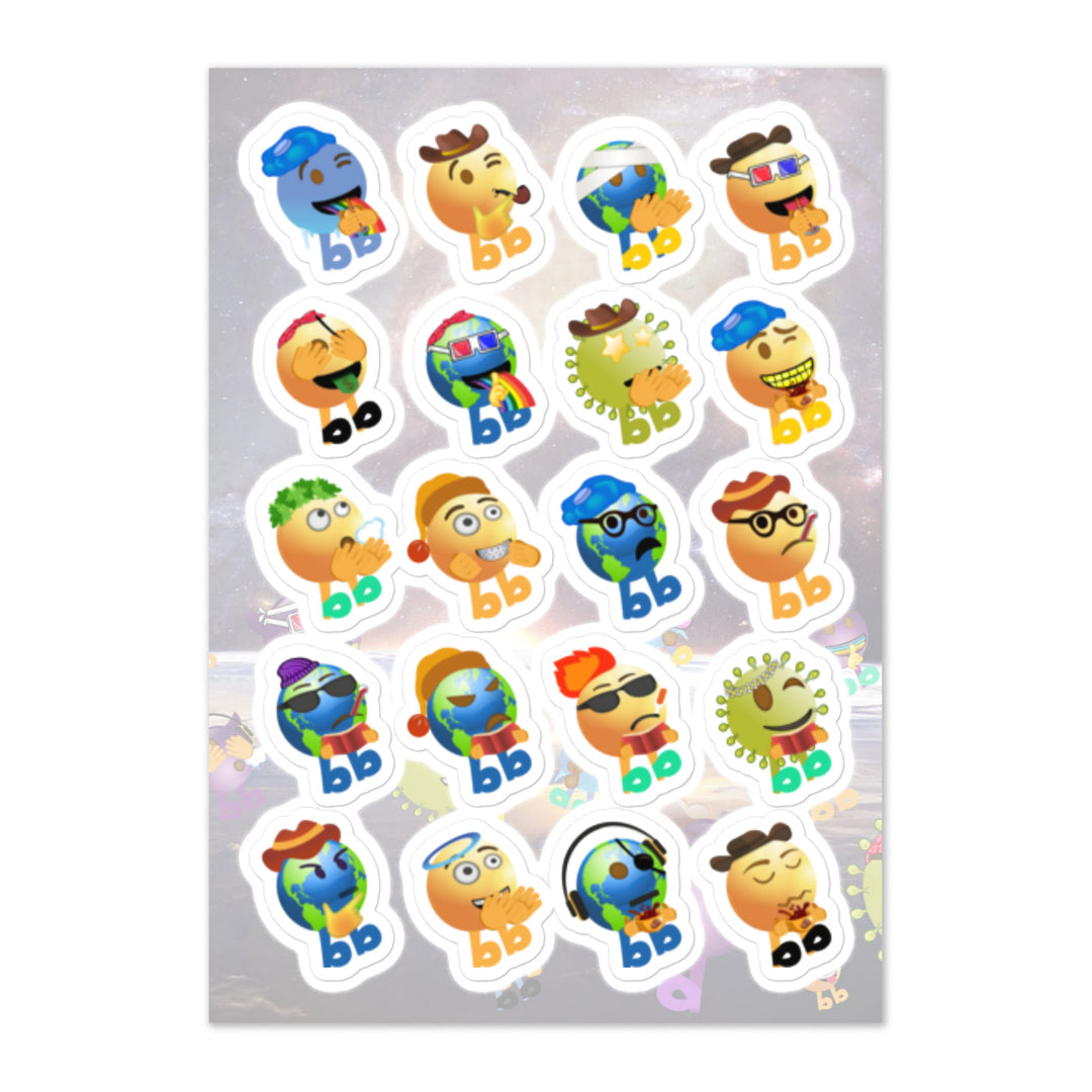 Megabb Buddy Stickers - Emojibb