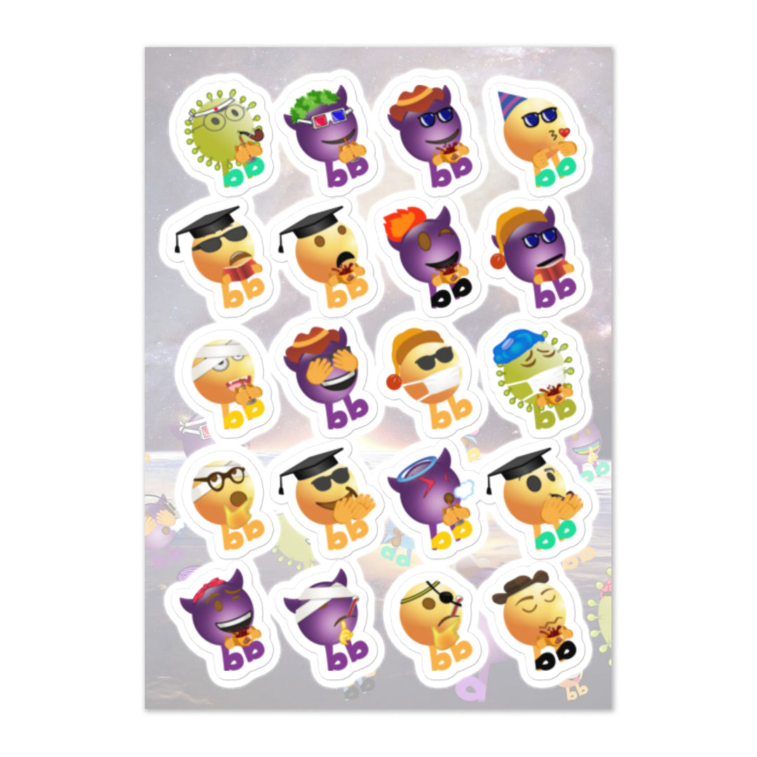 Megabb Buddy Stickers - Emojibb