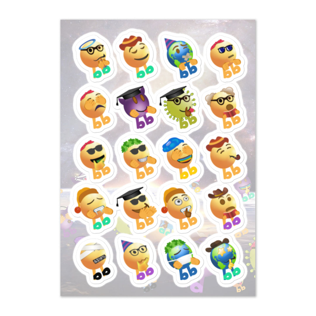 Megabb Buddy Stickers - Emojibb