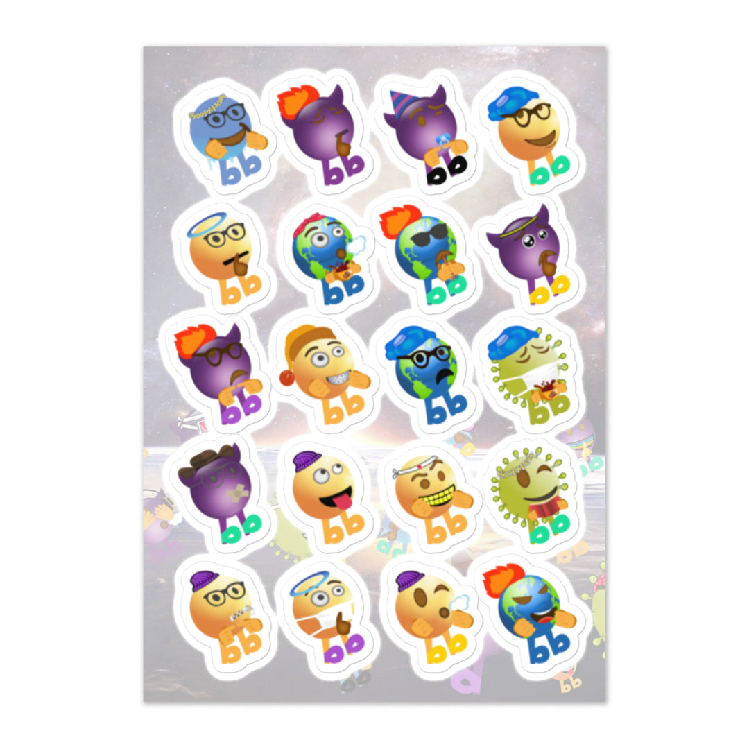 Megabb Buddy Stickers - Emojibb