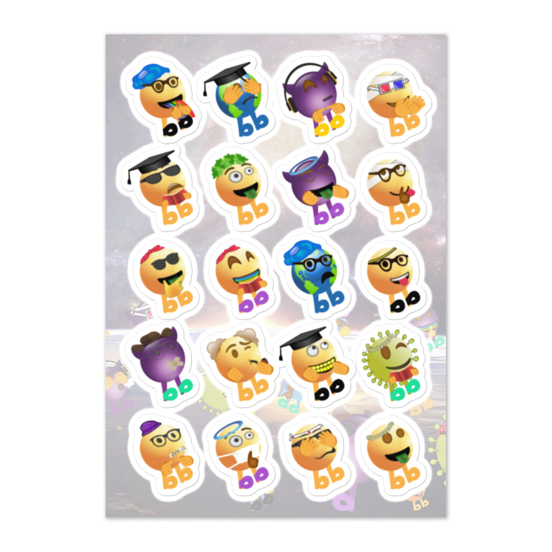 Megabb Buddy Stickers - Emojibb