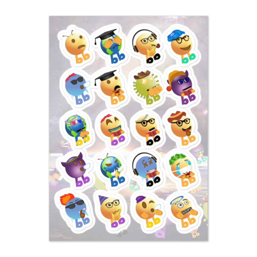 Megabb Buddy Stickers - Emojibb