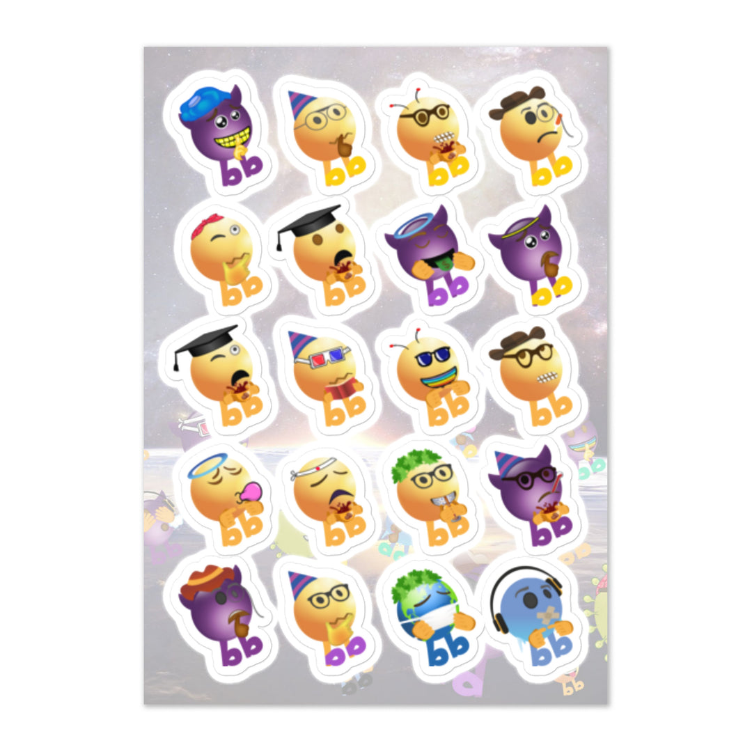 Megabb Buddy Stickers - Emojibb