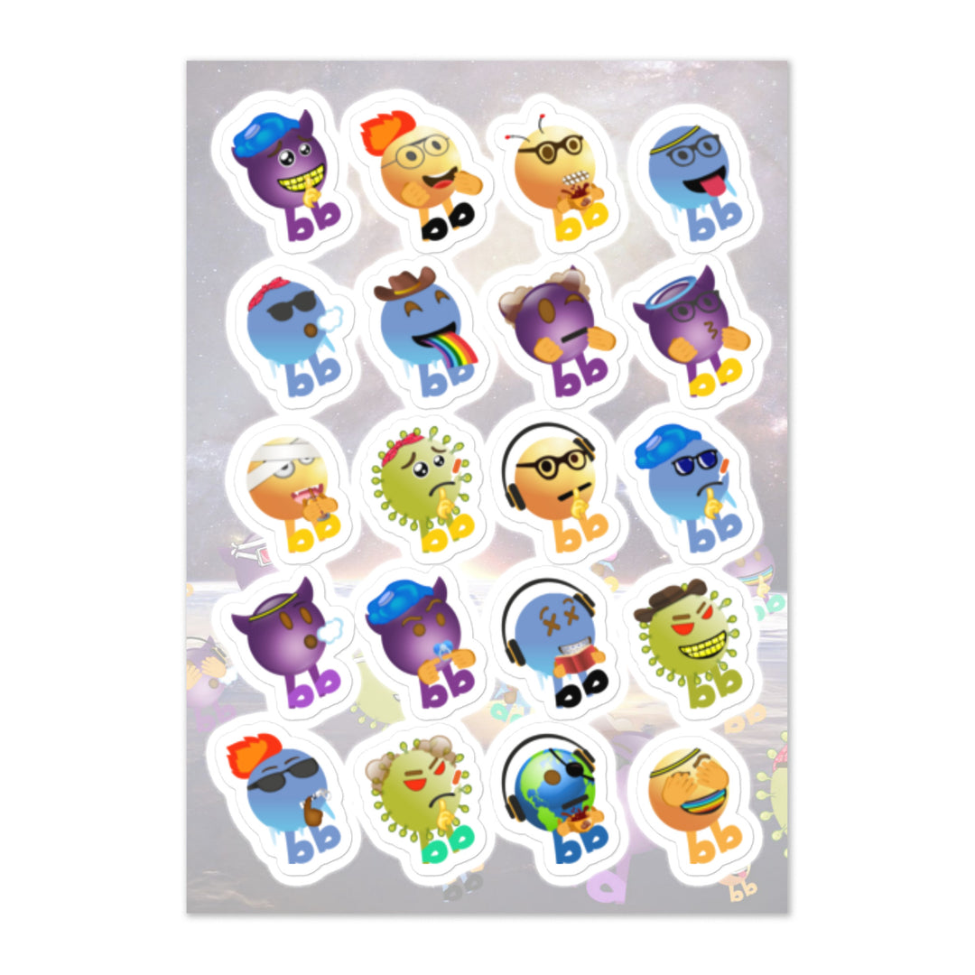 Megabb Buddy Stickers - Emojibb