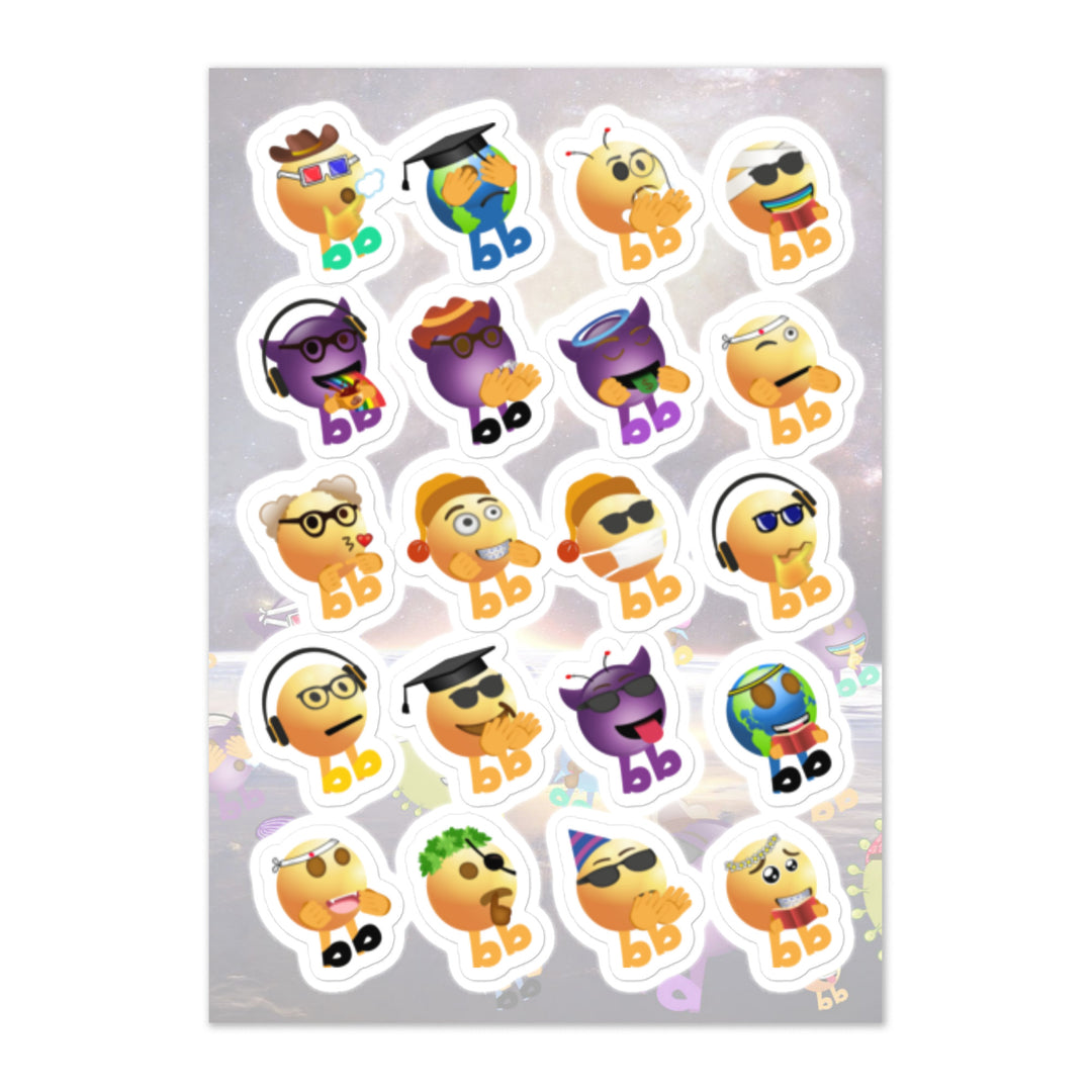 Megabb Buddy Stickers - Emojibb