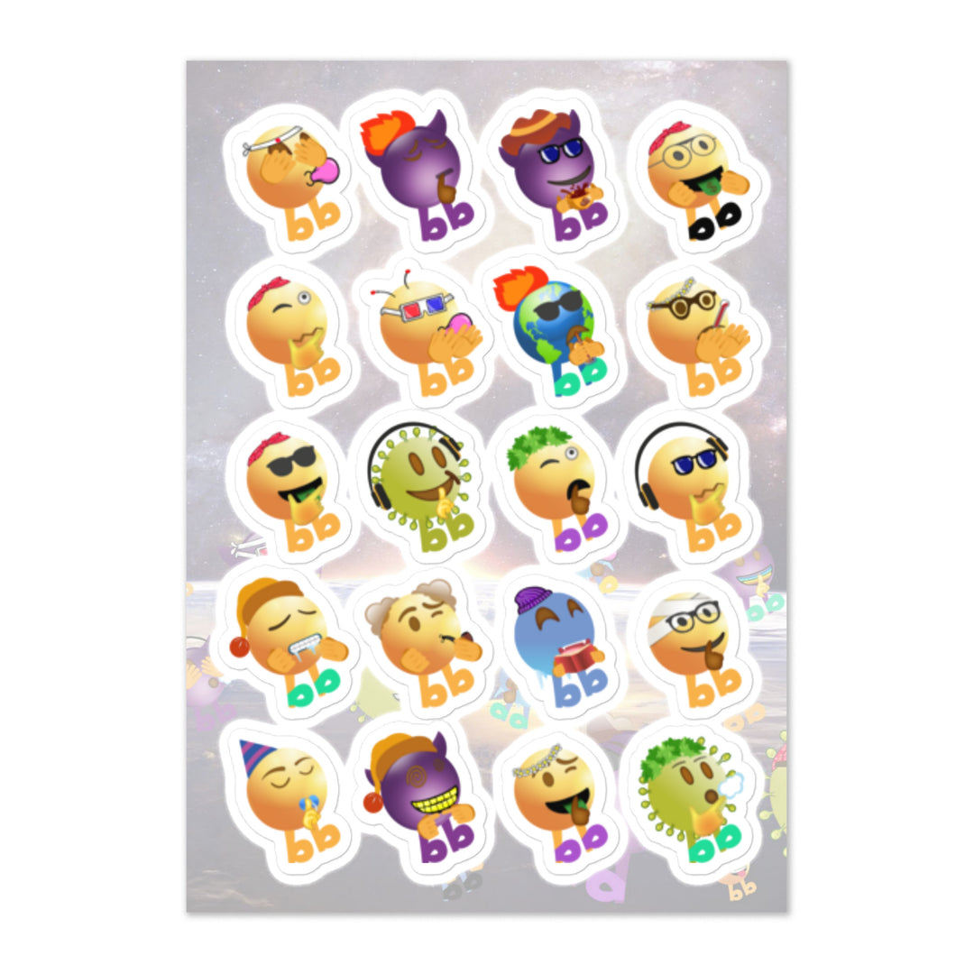 Megabb Buddy Stickers - Emojibb