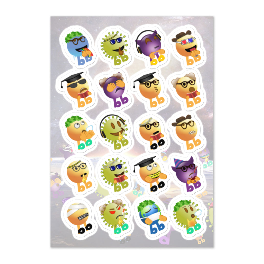 Megabb Buddy Stickers - Emojibb