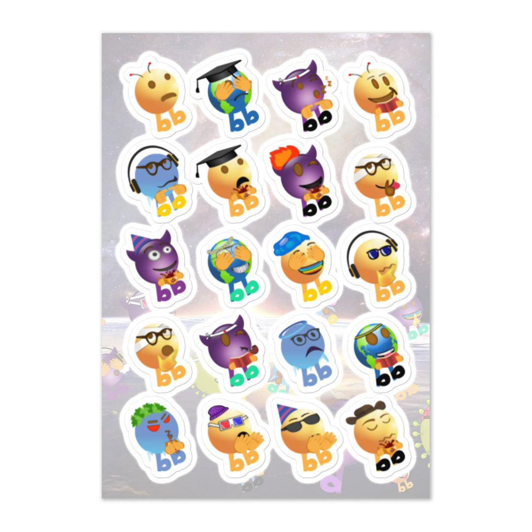 Megabb Buddy Stickers - Emojibb
