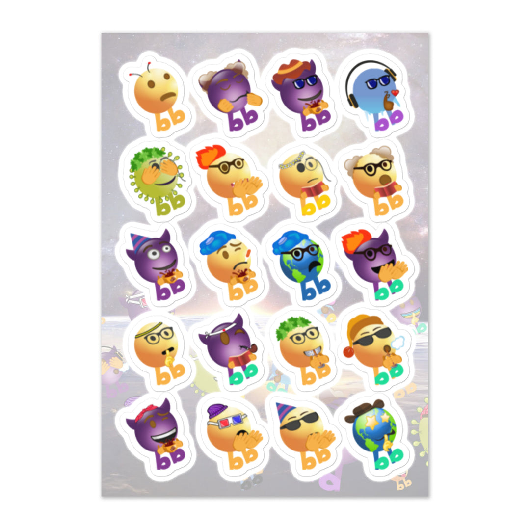 Megabb Buddy Stickers - Emojibb