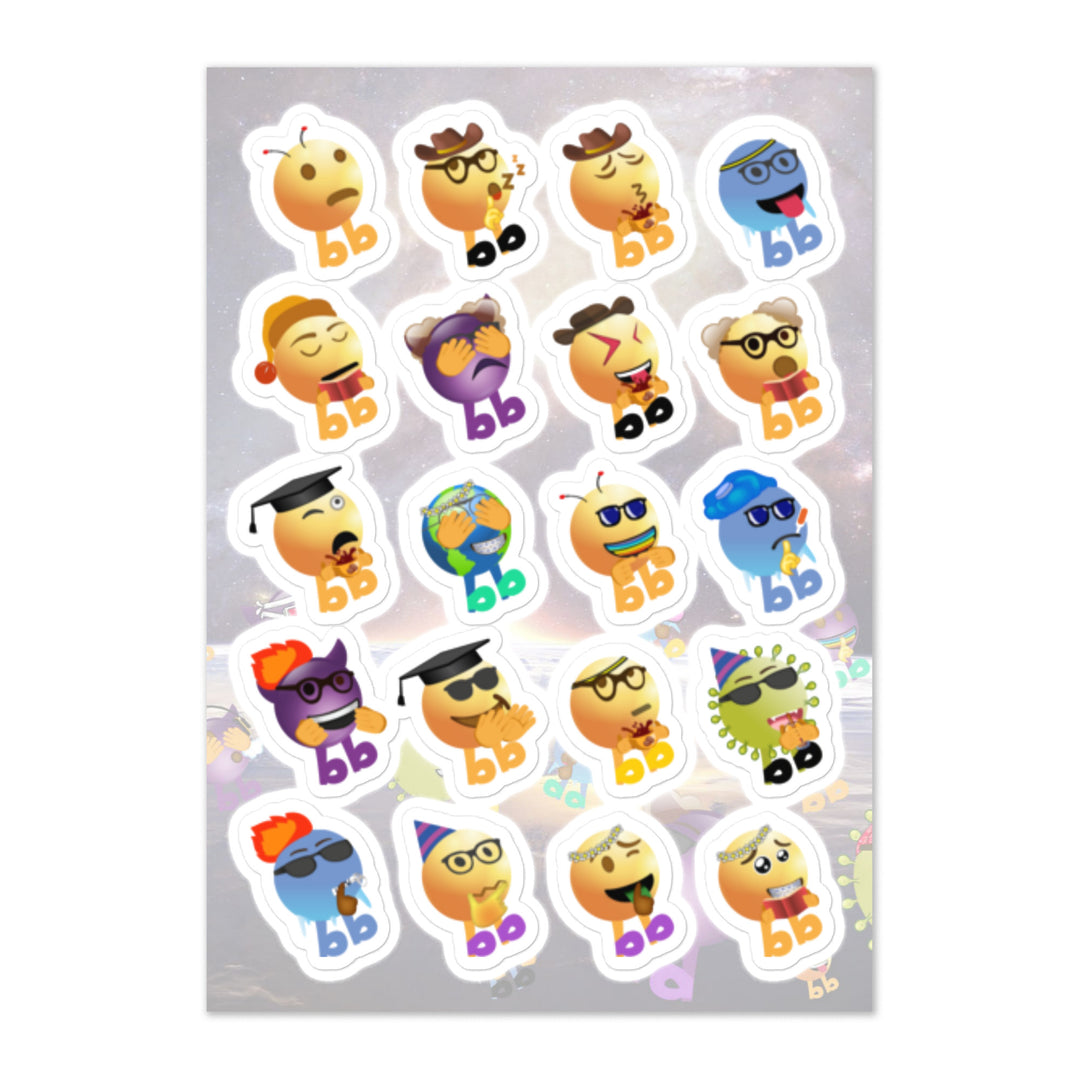 Megabb Buddy Stickers - Emojibb