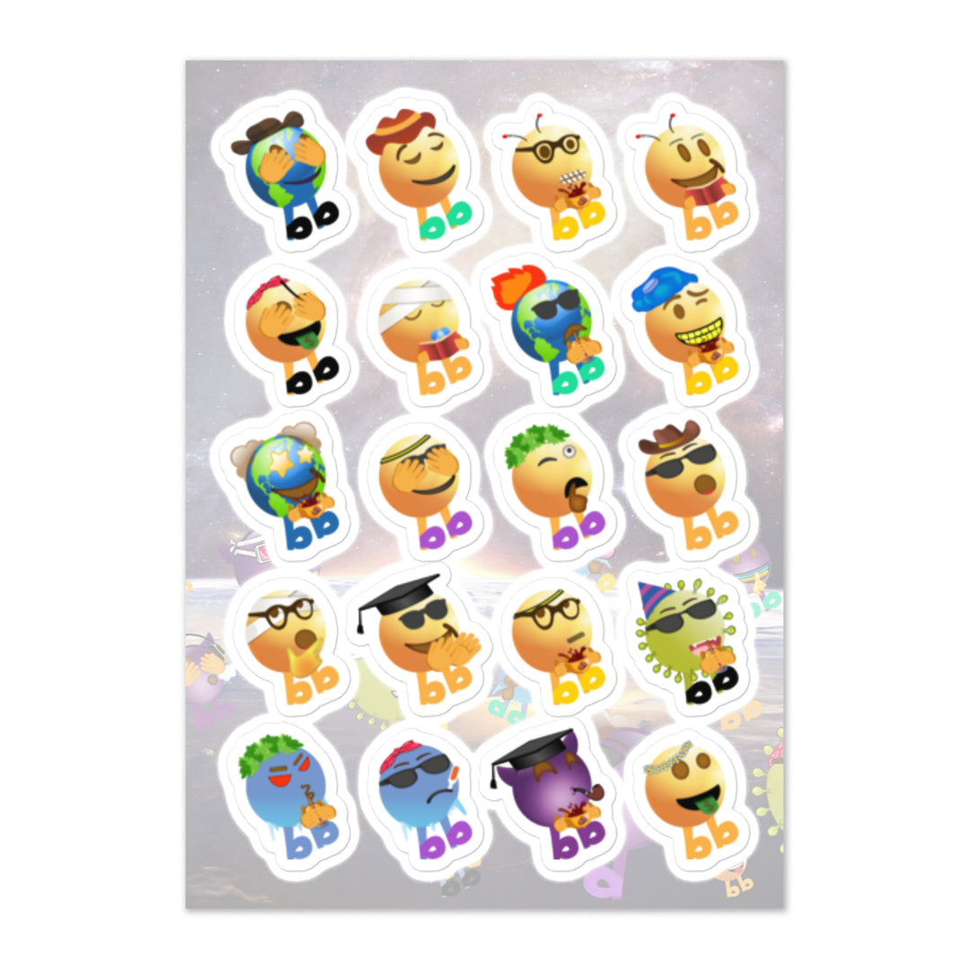 Megabb Buddy Stickers - Emojibb