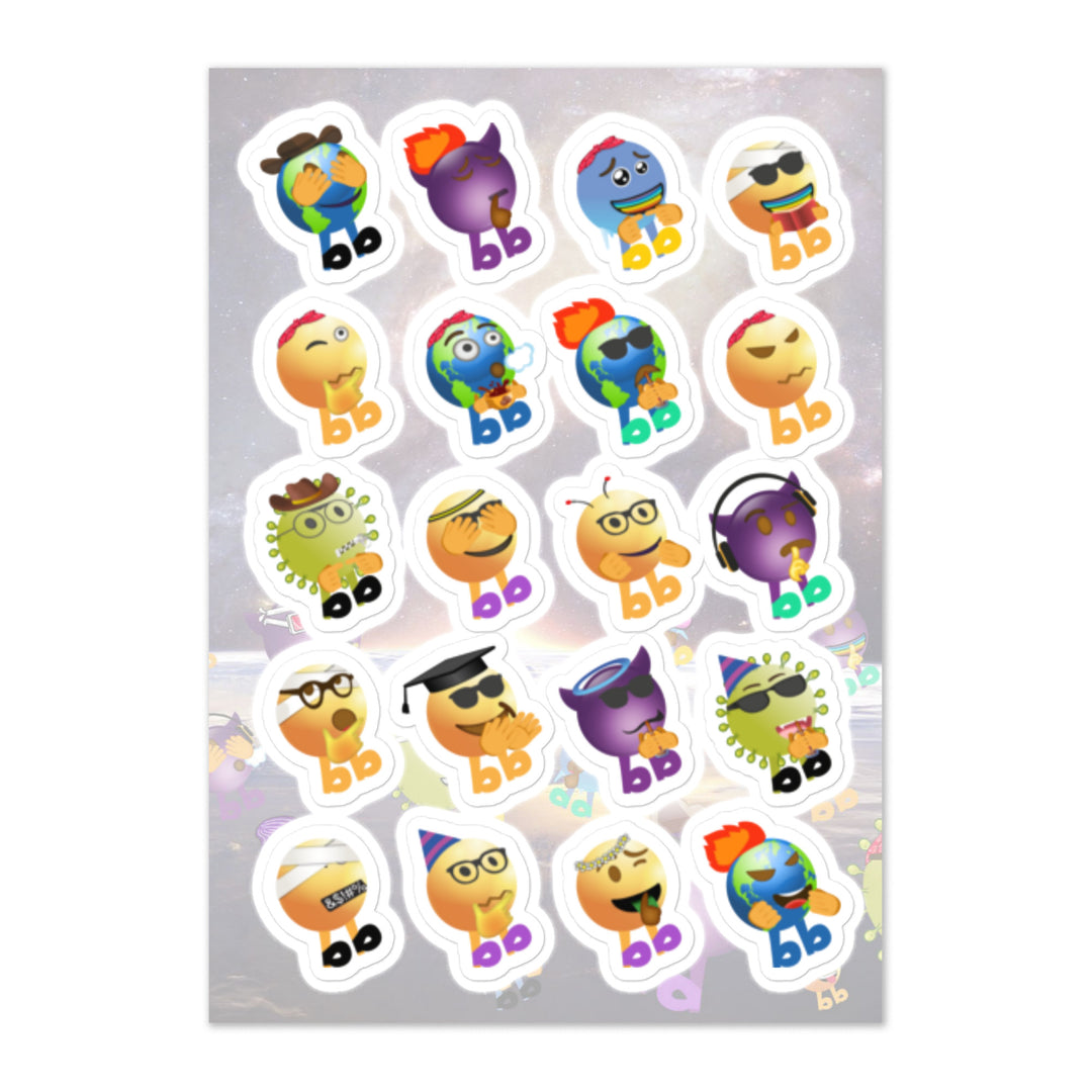 Megabb Buddy Stickers - Emojibb