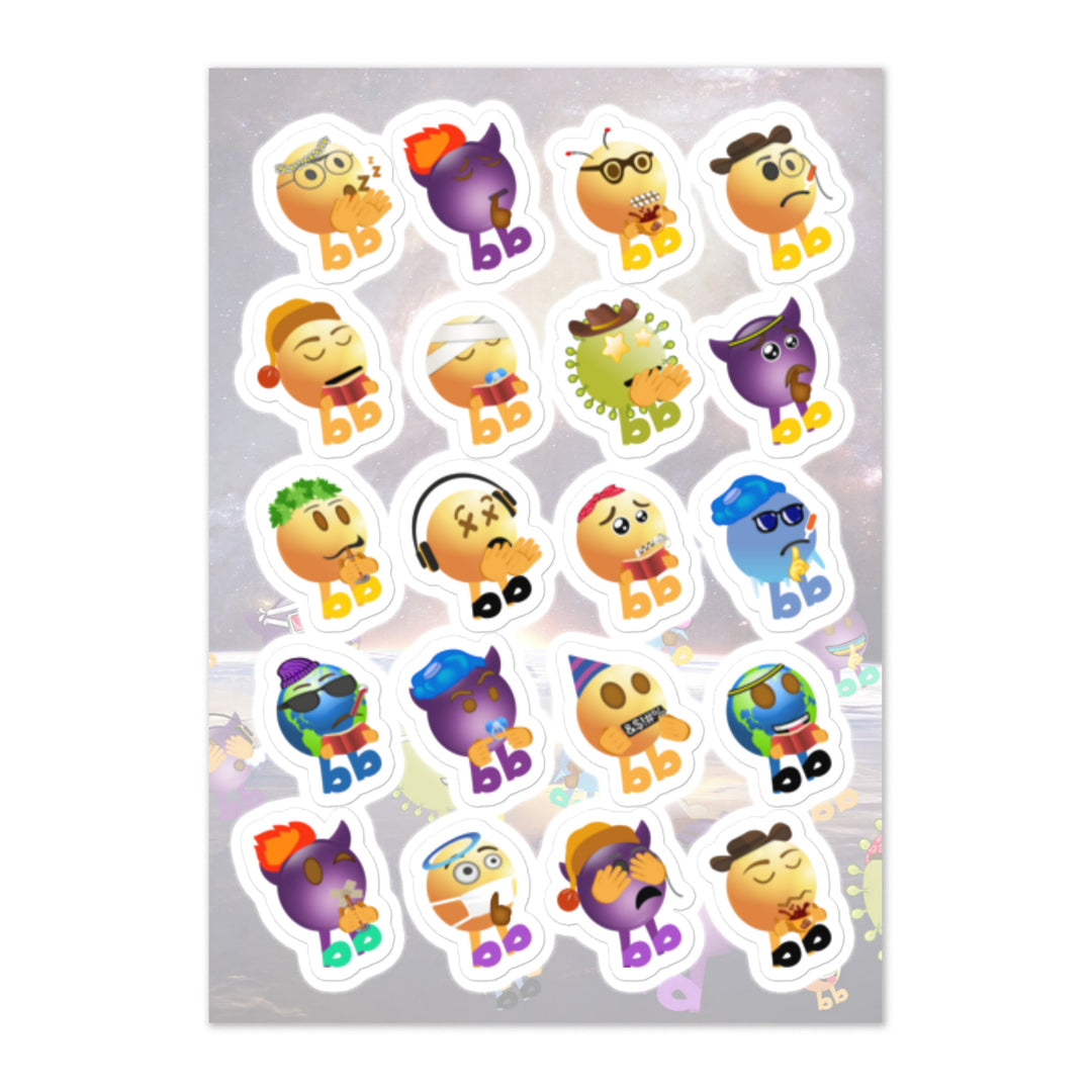 Megabb Buddy Stickers - Emojibb