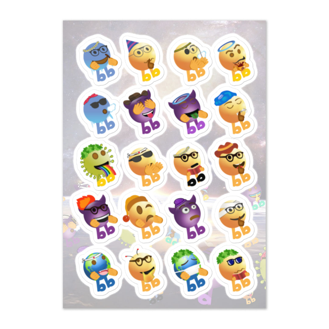 Megabb Buddy Stickers - Emojibb